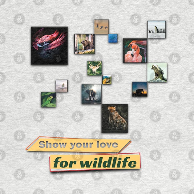 Show your love for wildlife by TeeText